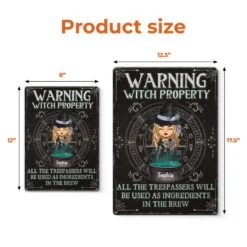 You Will Be Used As Ingredients - Personalized Custom Home Decor Witch Metal Sign - Halloween Gift For Witches, Yourself -Pawfect House Store thumb4 1 d2d61afe a52c 4423 97cd fc2c19ec5e19