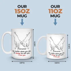 I'll Go Anywhere With You - Couple Personalized Custom Mug - Gift For Husband Wife, Anniversary -Pawfect House Store thumb4 d47a3a3e 201b 466e bc2d 3e57eb411d19