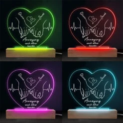 Annoying Each Other - Couple Personalized Custom Heart Shaped 3D LED Light - Gift For Husband Wife, Anniversary -Pawfect House Store thumb4 df1863ec 8a54 4b4b 9dcc 0e60a74d8334