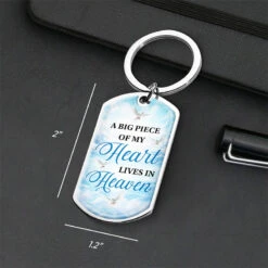 Custom Photo Loving Memories Never Die - Memorial Personalized Custom Keychain - Sympathy Gift For Family Members -Pawfect House Store thumb4 ec26c227 d999 4ce8 83de 8f3763f0e273