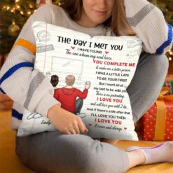 There Is No Pretending I Love You - Couple Personalized Custom Pillow - Gift For Husband Wife, Anniversary -Pawfect House Store thumb4 f22548b7 f571 48e3 9970 120cbb15ed36