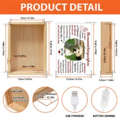 Custom Photo The Moment That You Left Me - Memorial Personalized Custom Frame Light Box - Sympathy Gift For Pet Owners, Pet Lovers -Pawfect House Store thumb5 5126168a 7121 4be2 9d88 969edd844767