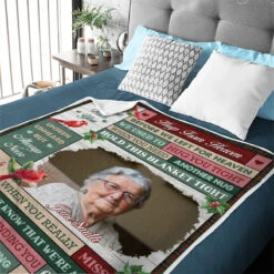 Custom Photo I Have An Angel In Heaven - Memorial Personalized Custom Blanket - Christmas Gift, Sympathy Gift For Family Members -Pawfect House Store thumb5 6271eeaf cd9d 41d4 9b43 9e02c3bb230a