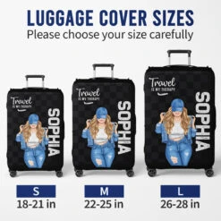 Summer Is Calling And I Definitely Must Go - Travel Personalized Custom Luggage Cover - Gift For Traveling Lovers -Pawfect House Store thumb5 6a83c735 77fc 4644 b716 11f05dca94f9