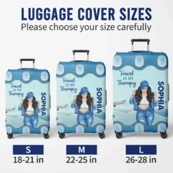 The Sky Is Calling And I Must Go - Travel Personalized Custom Luggage Cover - Gift For Traveling Lovers -Pawfect House Store thumb5 6caac4c0 77aa 4ba2 a9a3 4b1ca0852e00