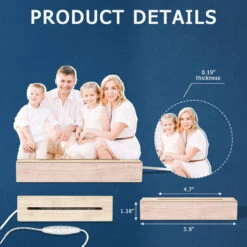 Custom Photo The Source Of My Greatest Joy - Family Personalized Custom Shaped 3D LED Light - Upload Photo Gift For Family Members -Pawfect House Store thumb6 07e1c7d3 2b05 48ab be23 75debf207ca5