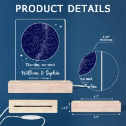 Our Forever Began - Couple Personalized Custom Shaped 3D LED Light - Gift For Husband Wife, Anniversary -Pawfect House Store thumb6 b734c7fe 1d21 4ecc 9aa4 55fa0807f60a