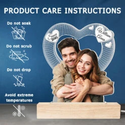 Custom Photo I Love You - Couple Personalized Custom Shaped 3D LED Light - Upload Photo Gift For Husband Wife, Anniversary 14 Custom Photo I Love You - Couple Personalized Custom Shaped 3D LED Light - Upload Photo Gift For Husband Wife, Anniversary -Pawfect House Store thunb5